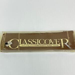 Classic Cover Leather Steering Wheel Cover